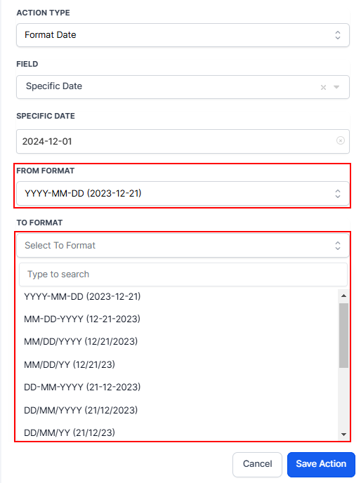How to use the DateTime Formatter Premium Workflow Action – figure 7