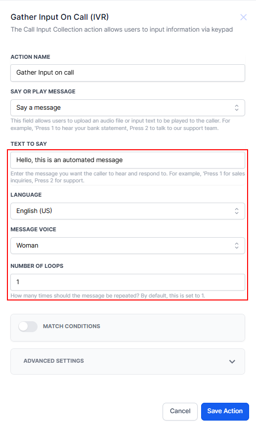 Inbound IVR – figure 8