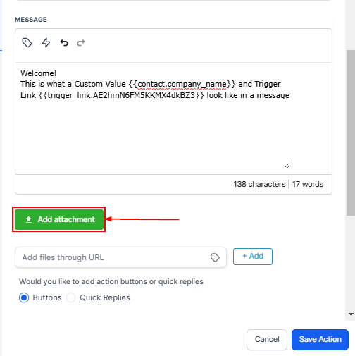 Instagram Interactive Messenger Action – figure 5