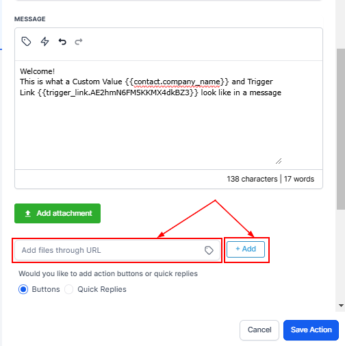 Instagram Interactive Messenger Action – figure 6