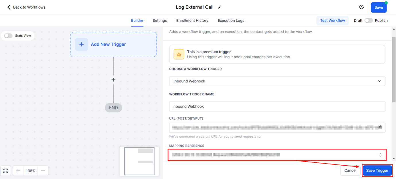 Log External Call Action – figure 4