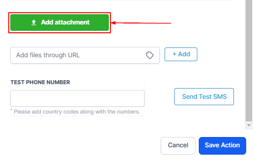 Manual Action To SMS – figure 6