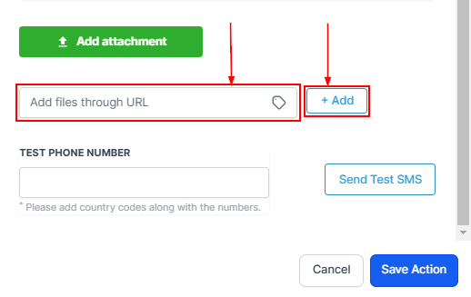Manual Action To SMS – figure 7