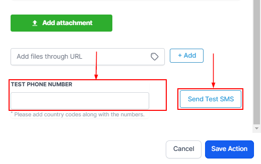 Manual Action To SMS – figure 8