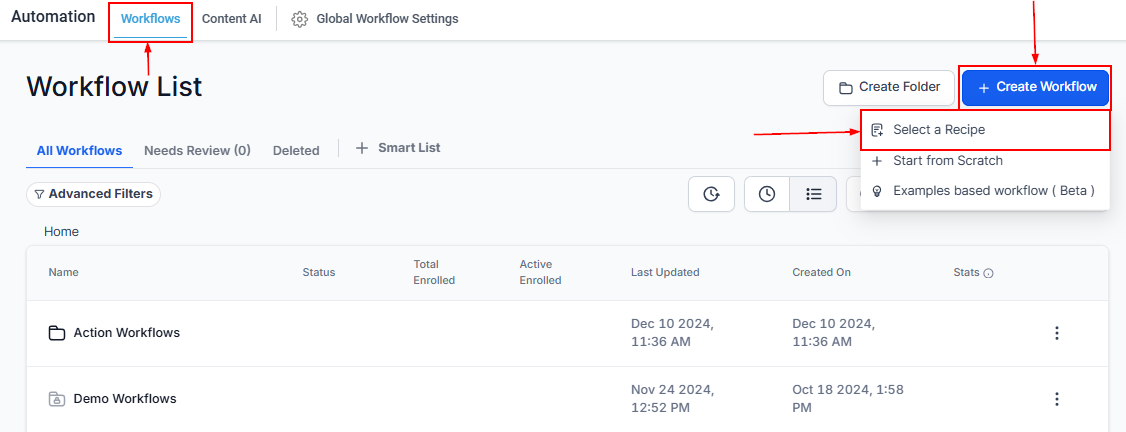 Mastering Workflow Recipes – figure 1