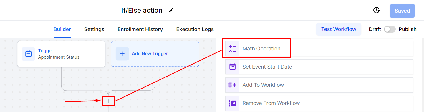 Math Operation Action – figure 1