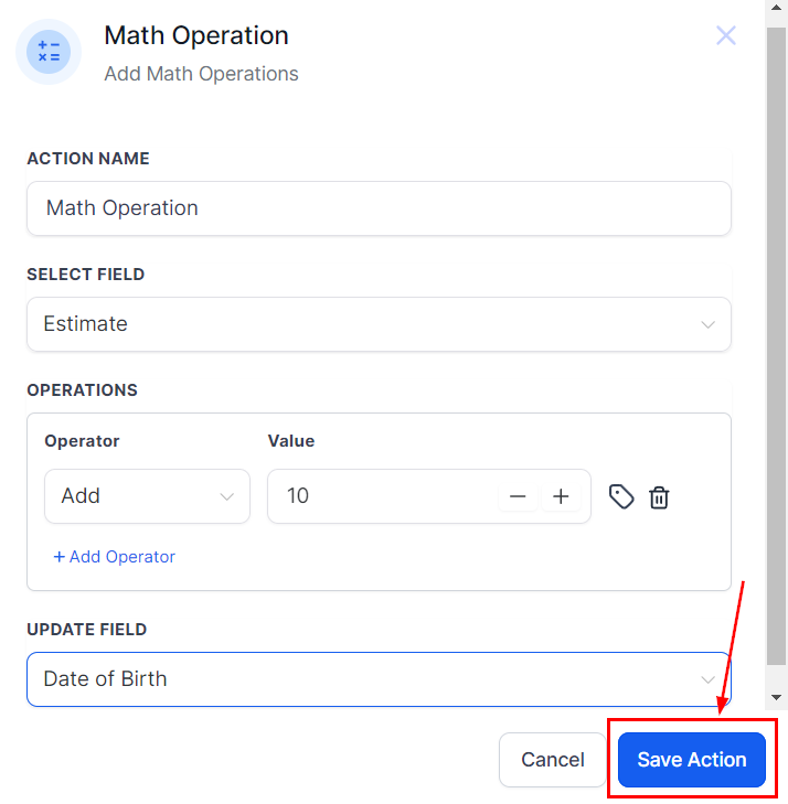 Math Operation Action – figure 6