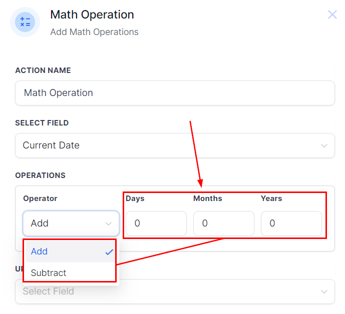 Math Operation Action – figure 7