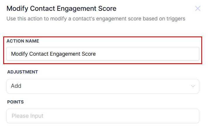 Modify Contact Engagement Score Action – figure 2