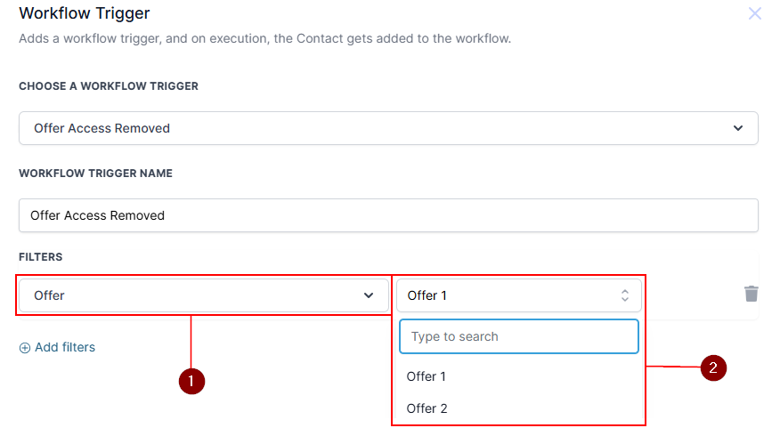 Offer Access Removed Trigger – figure 3