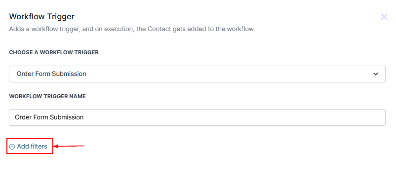 Order Form Submission Trigger – figure 2