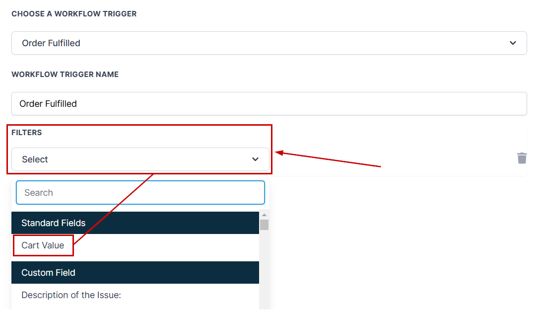 Order Fulfilled Trigger – figure 3