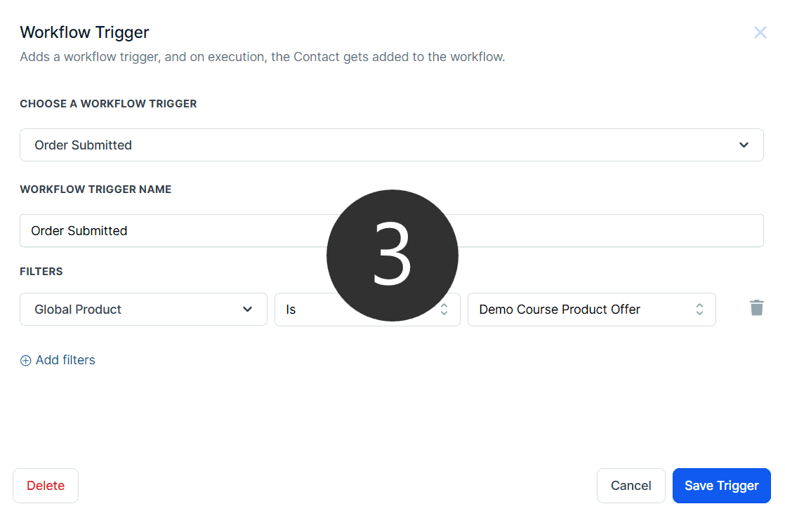 Order Submitted Trigger – figure 4