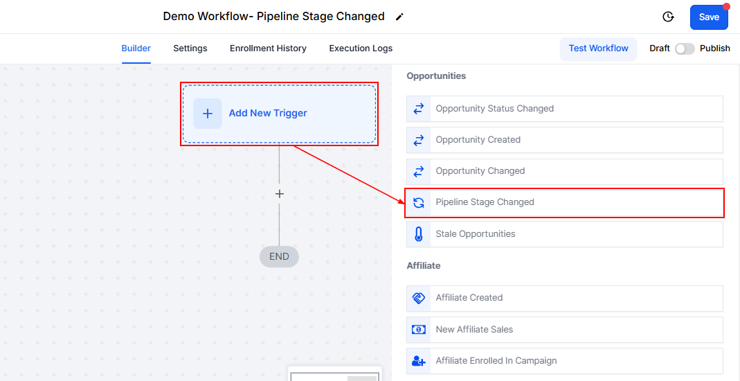 Pipeline Stage Changed Trigger – figure 1