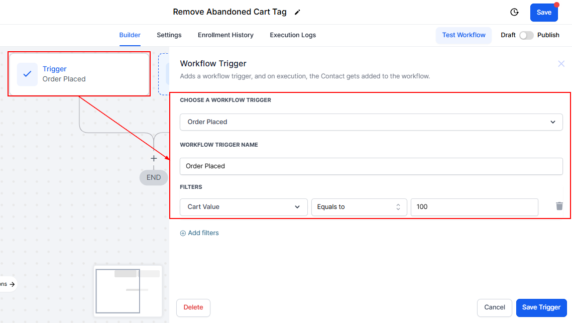 Recovering Lost Sales with an Abandoned Cart Automation – figure 6