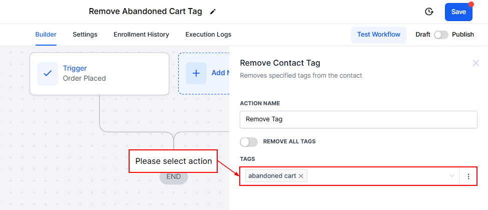 Recovering Lost Sales with an Abandoned Cart Automation – figure 7