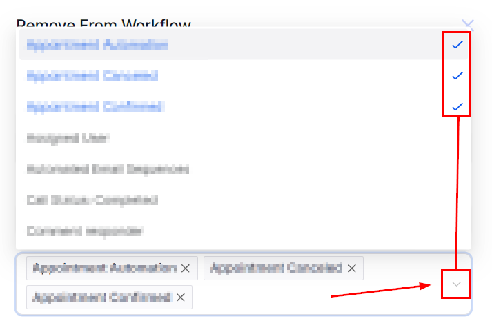 Remove From Workflow Action – figure 5