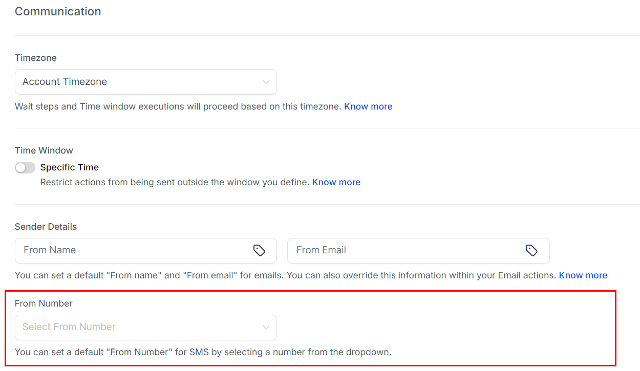 Settings in Workflow Builder – figure 9