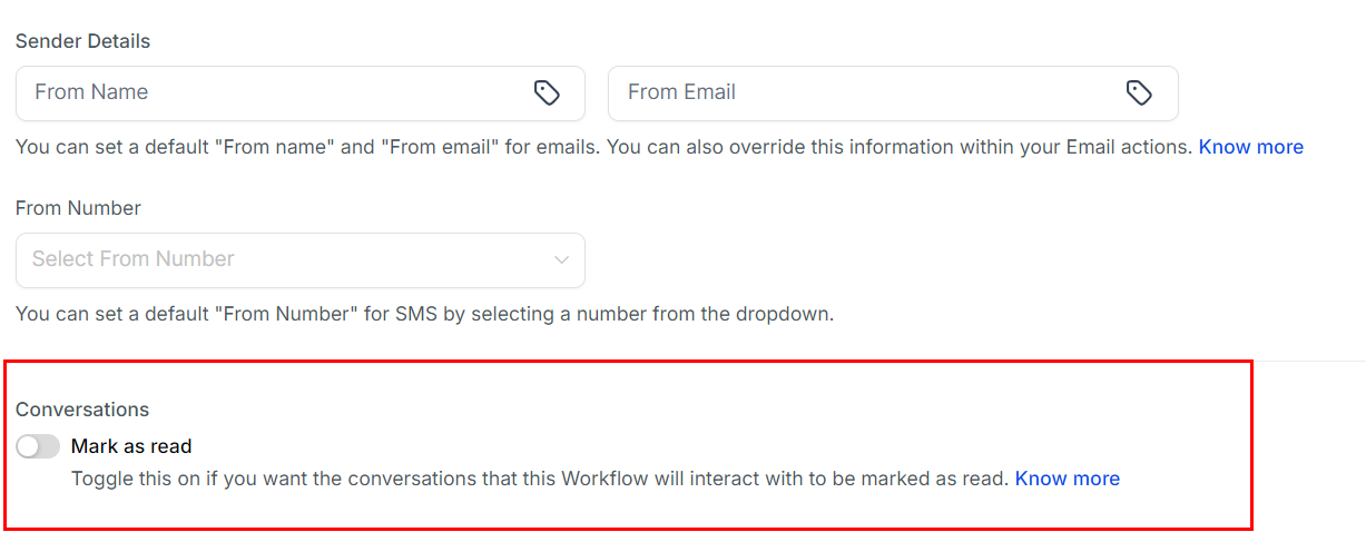 Settings in Workflow Builder – figure 10