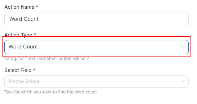 Text Formatter Action – figure 9