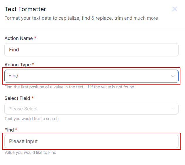 Text Formatter Action – figure 11