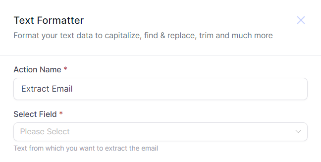 Text Formatter Action – figure 12