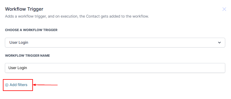 User Login Trigger – figure 2