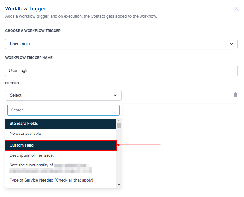 User Login Trigger – figure 3