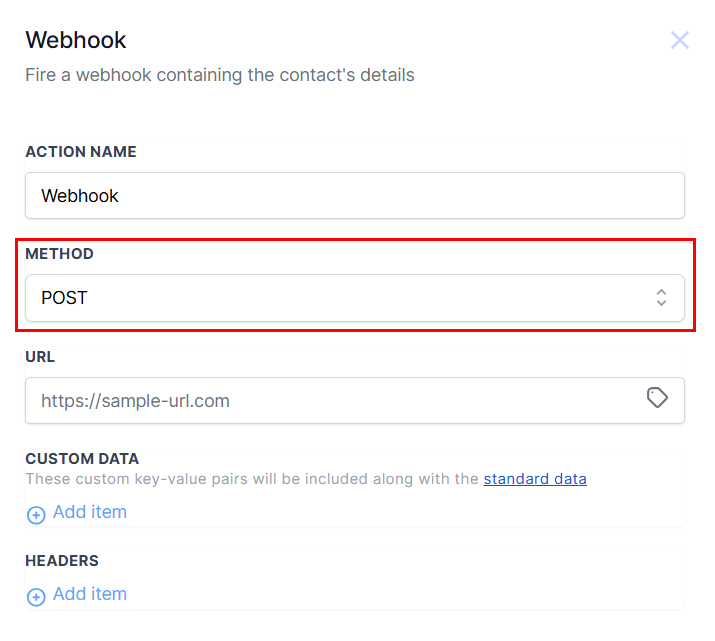 Webhook Action – figure 4