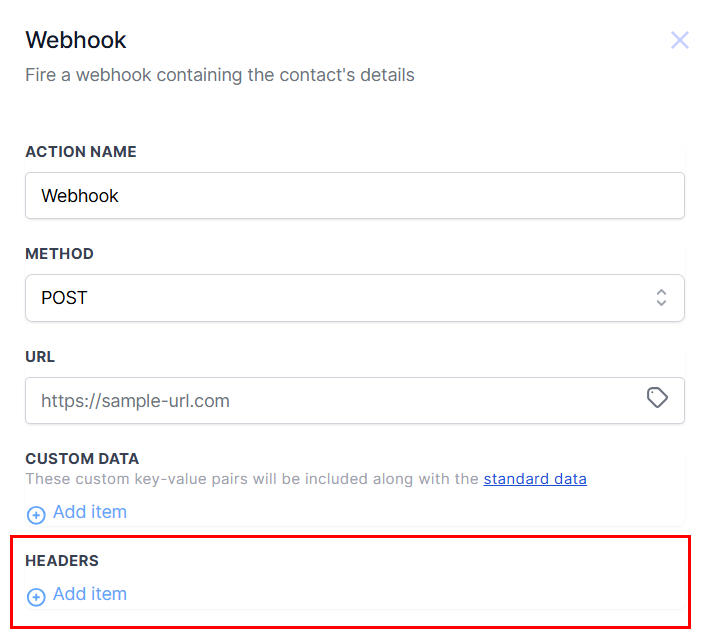 Webhook Action – figure 8