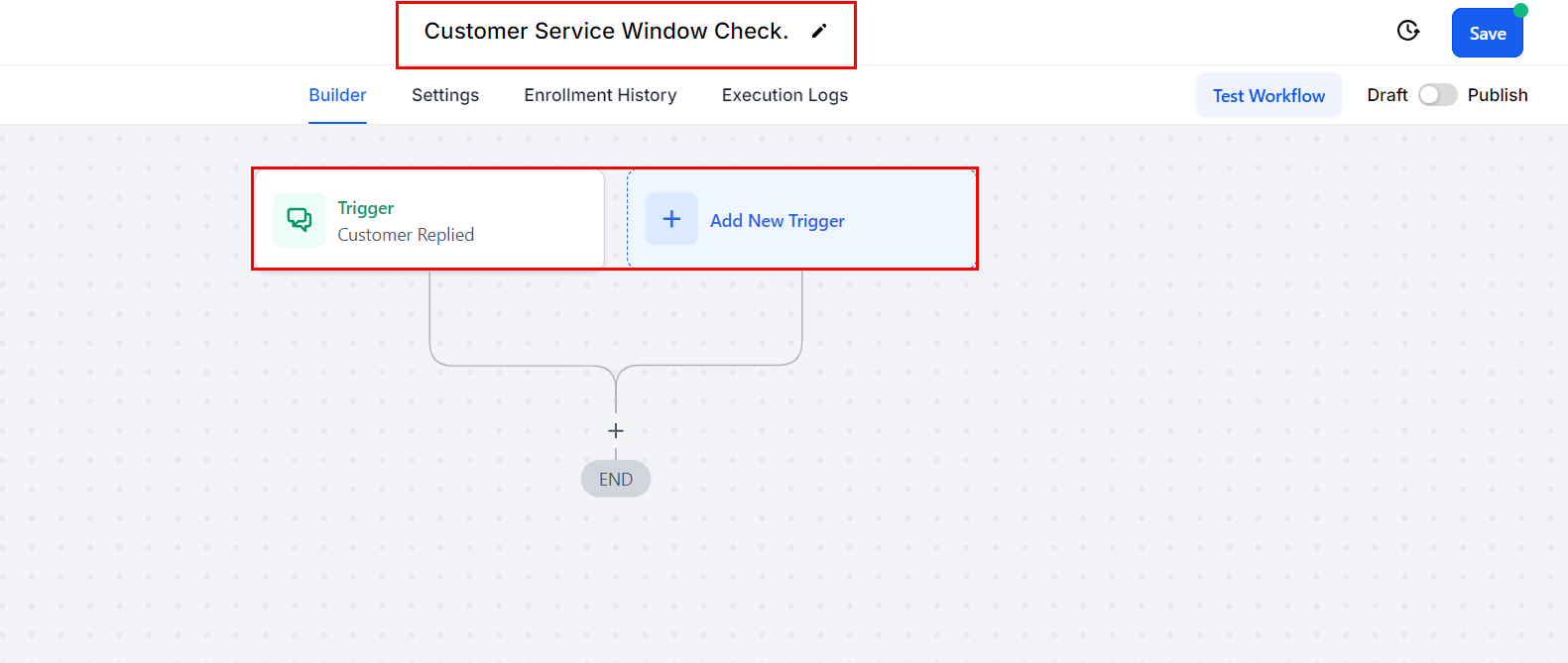 WhatsApp Customer Service Window Check Action – figure 2