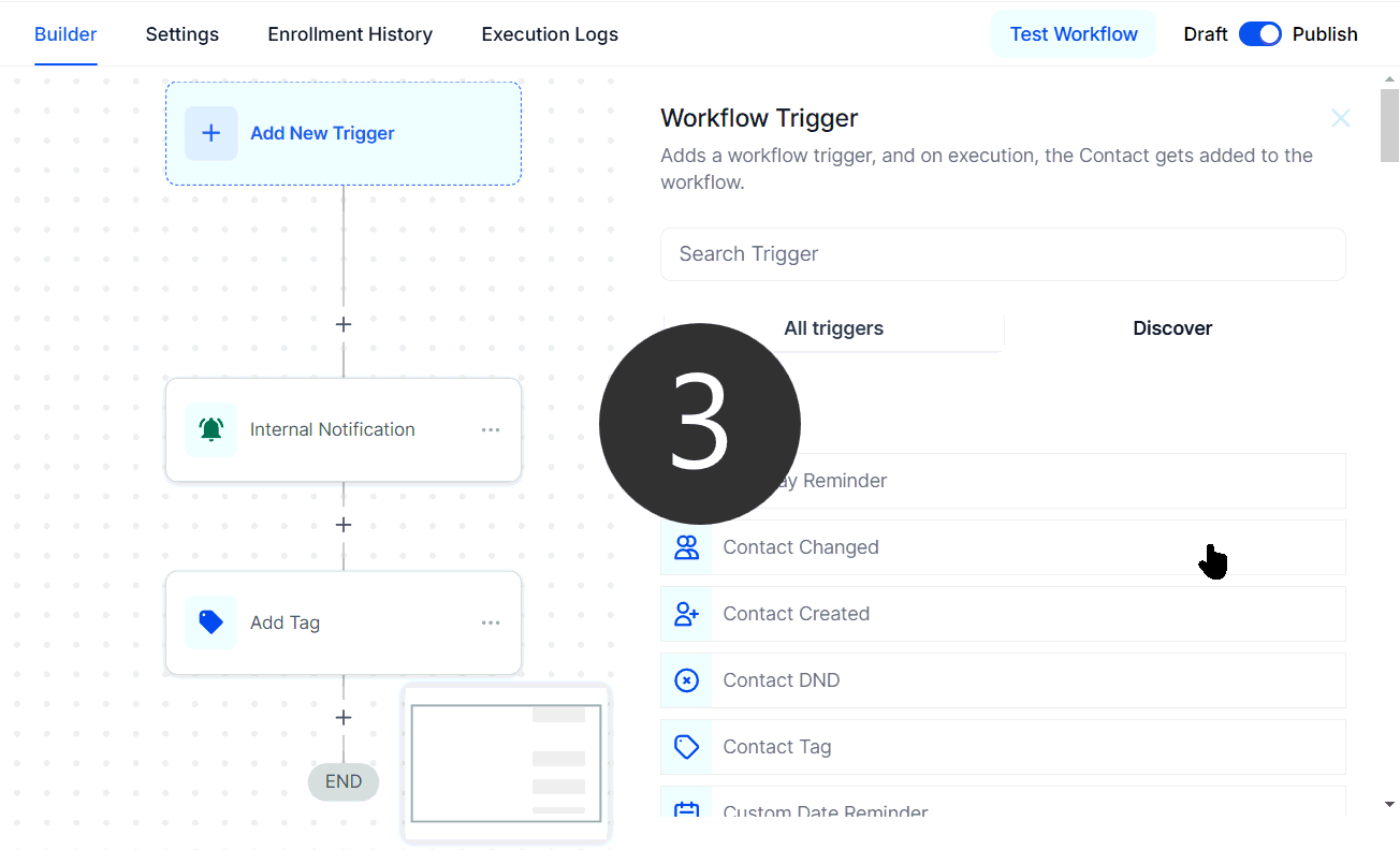 Workflow Triggers – figure 2