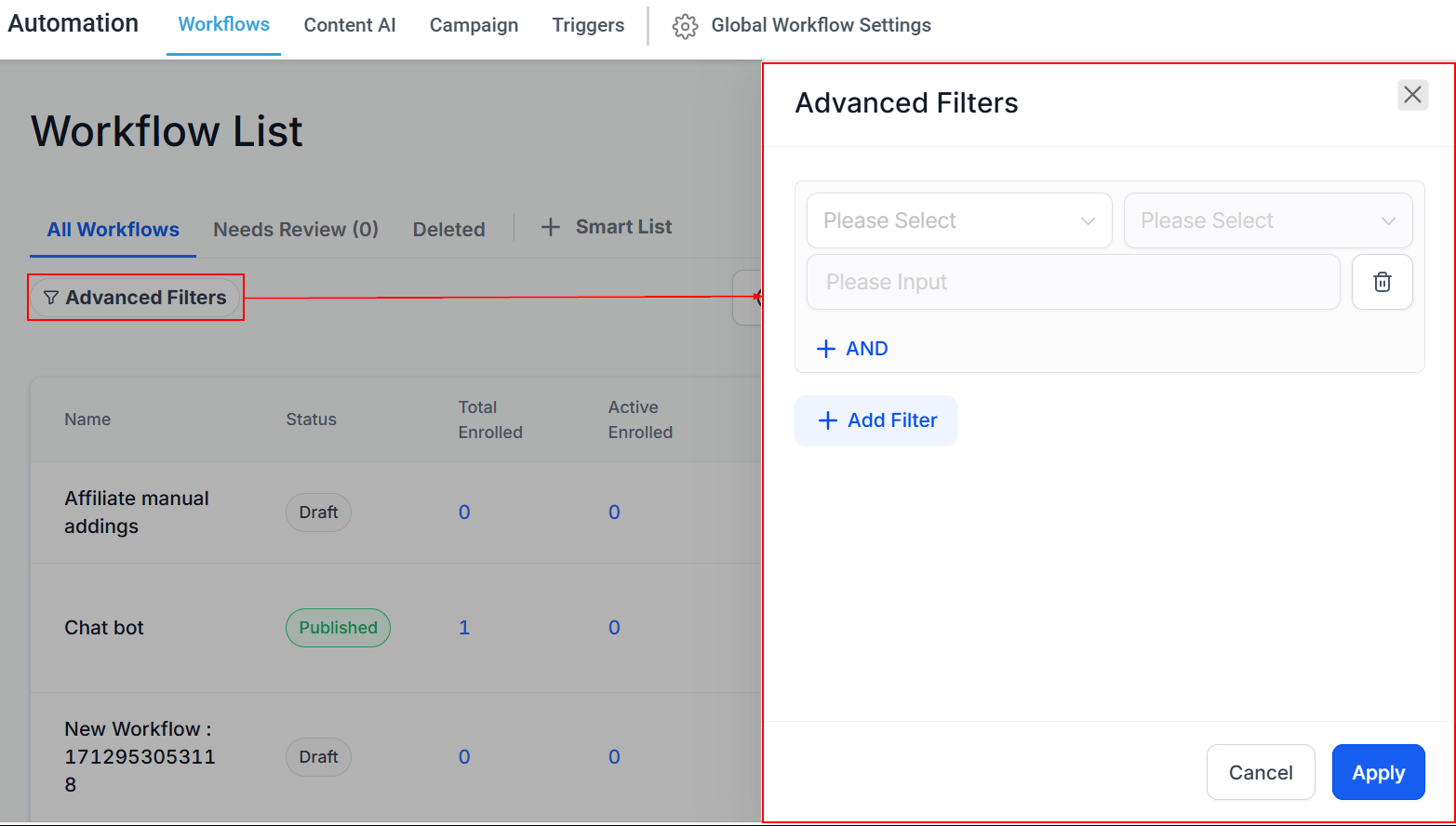 Workflows Overview – figure 5