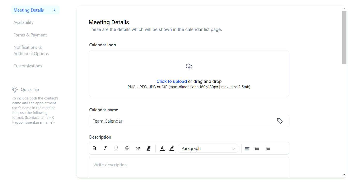 Calendar Groups – figure 6