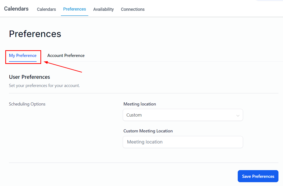 Calendar Settings – figure 7