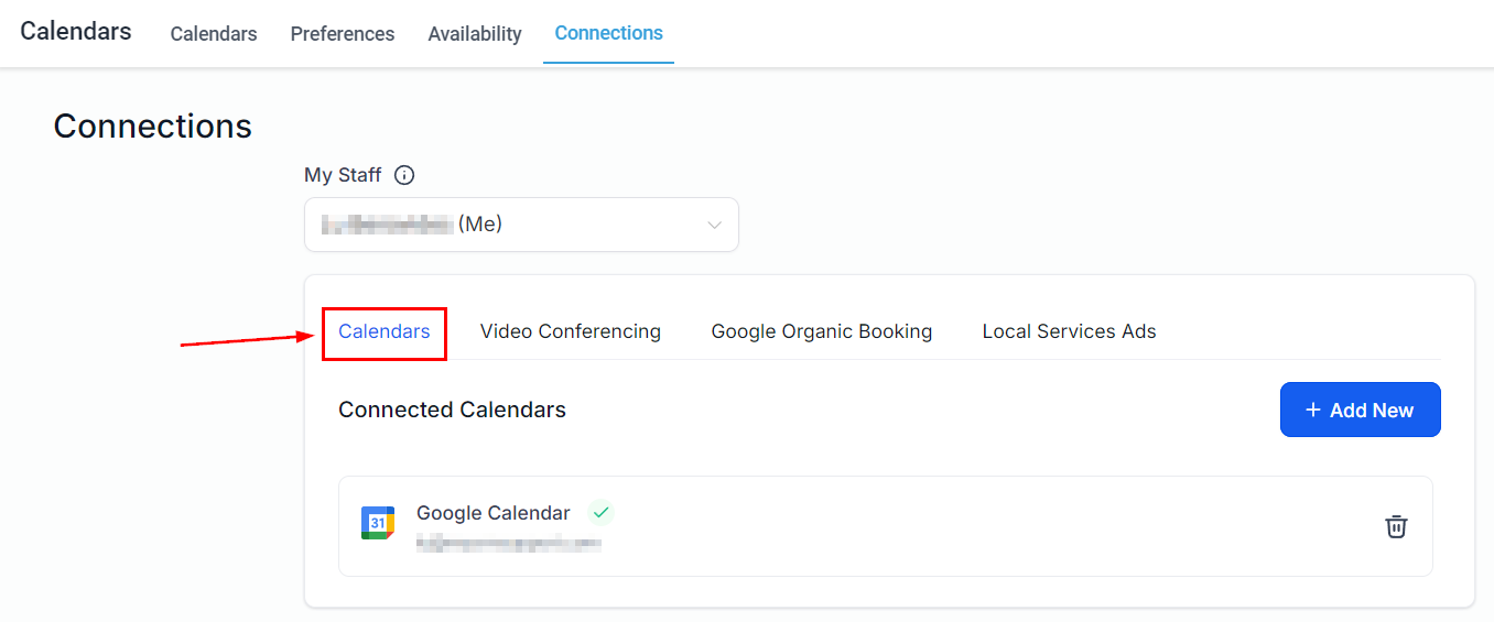Calendar Settings – figure 10