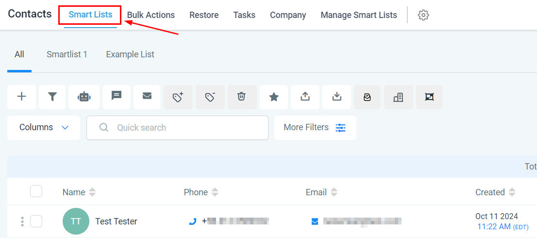 Find Appointments within a Contact – figure 1