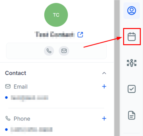 Find Appointments within a Contact – figure 7
