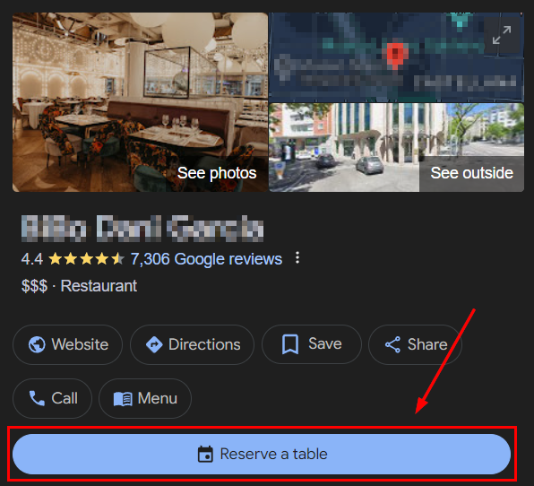 Google Organic Booking – figure 7