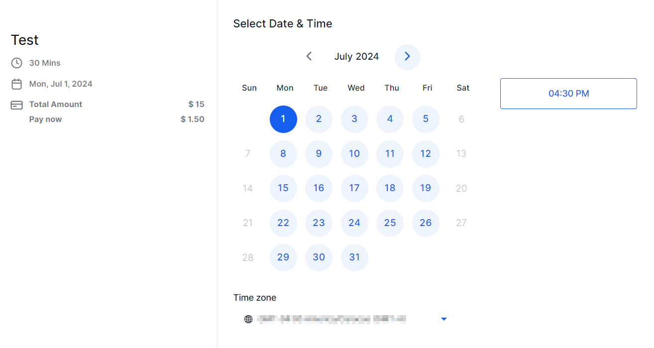 How to Accept Payments in Appointments – figure 8
