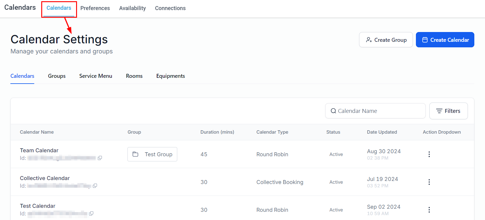 How to Configure Staff Member Selection in Round Robin Calendars – figure 1