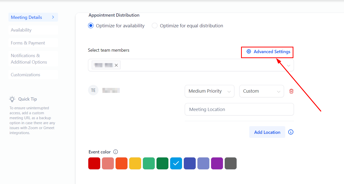 How to Configure Staff Member Selection in Round Robin Calendars – figure 4