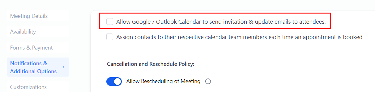 How To Configure Your Appointment Notifications & Additional Options – figure 4