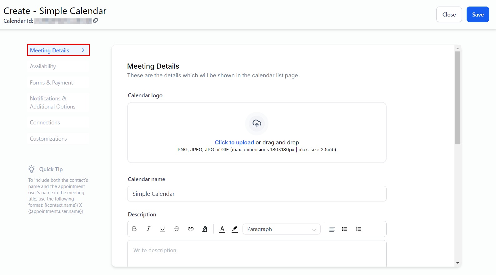 How to Create an Event Calendar – figure 12