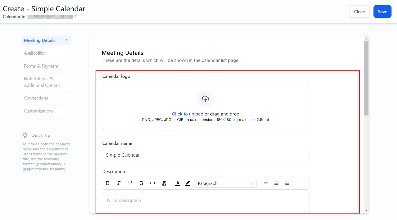 How to Create an Event Calendar – figure 13