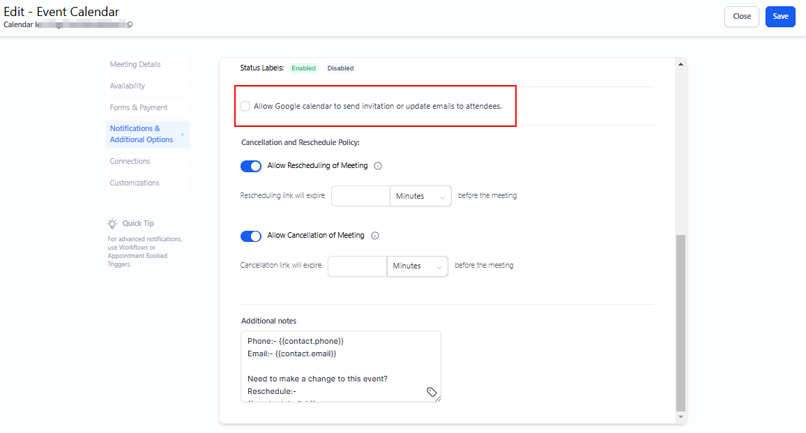 How to Create an Event Calendar – figure 39