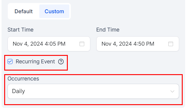 How to Create and Edit a Recurring Appointment – figure 4