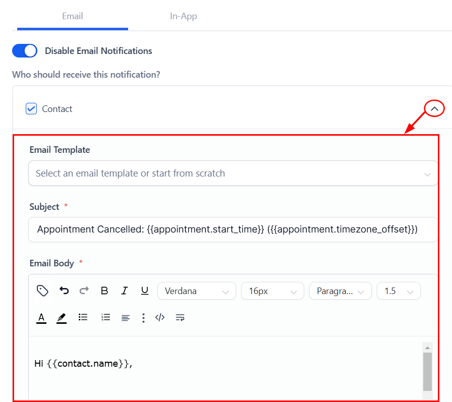 How to Customize Calendar Notifications – figure 4