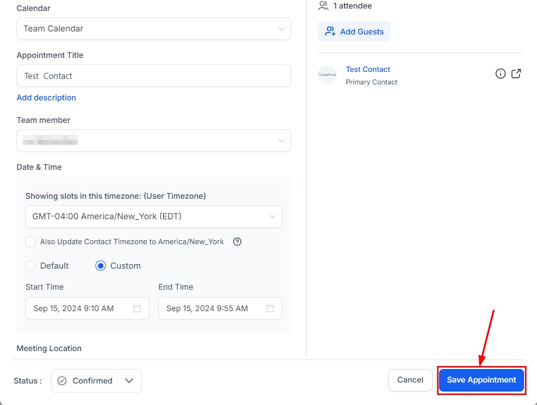 How To Edit An Appointment – figure 5