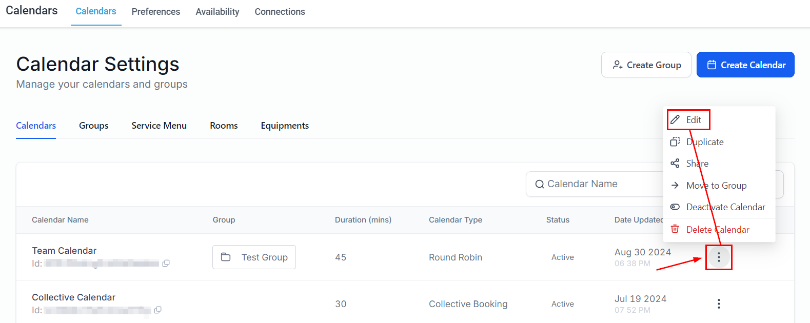 How To EditUpdate The Calendar Availability & Slot Settings – figure 2
